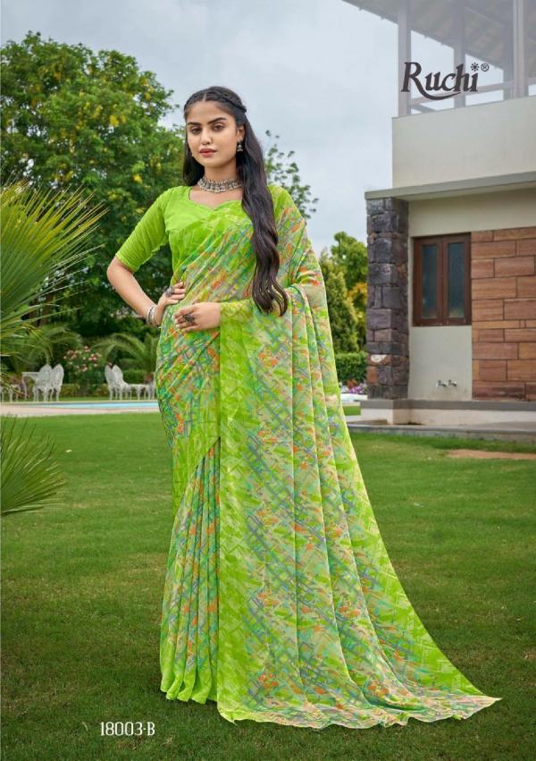 Ruchi Star Chiffon 83 Casual Wear Chiffon Saree Collection